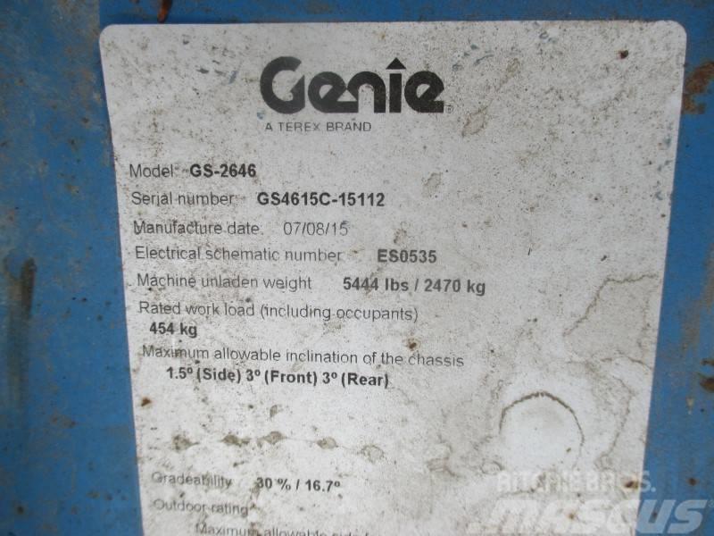 Genie GS 2646 剪式升降機