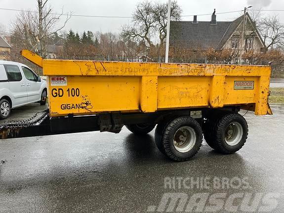 Gigant GD 100 Dumperhenger 通用型拖車