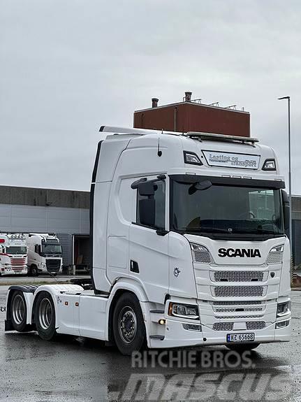 Scania R580 6X2 Hydraulikk Lav km 曳引機組件