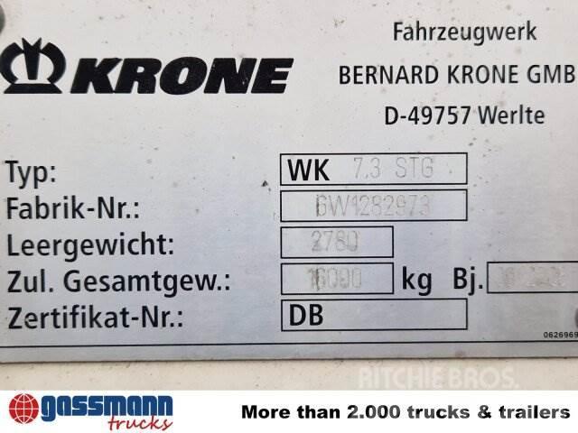 Krone WK 7.3 STG Wechselbrücke 貨櫃框架卡車