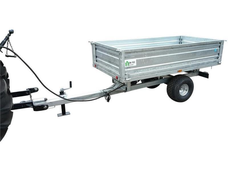 Dk-Tec 1.5 tons galvaniseret trailer 其他地面照料機械