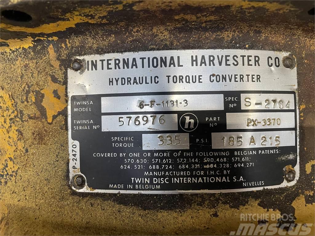 International hydraulisk converter type 6F-1131-3 傳動裝置