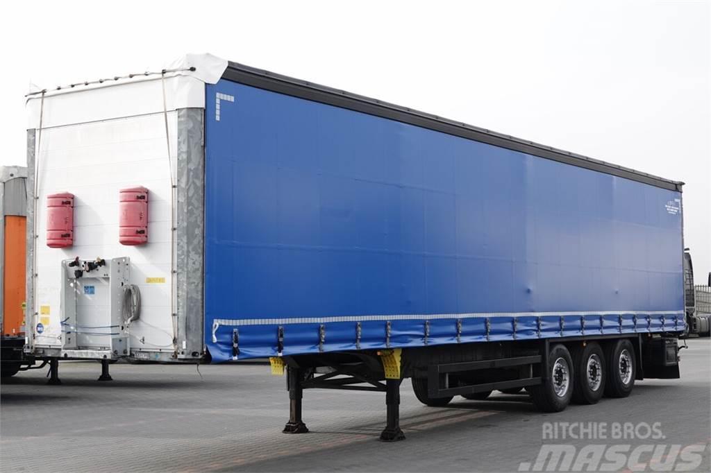 Schmitz Cargobull FIRANKA / STANDARD / 2015 ROK 篷布拖車