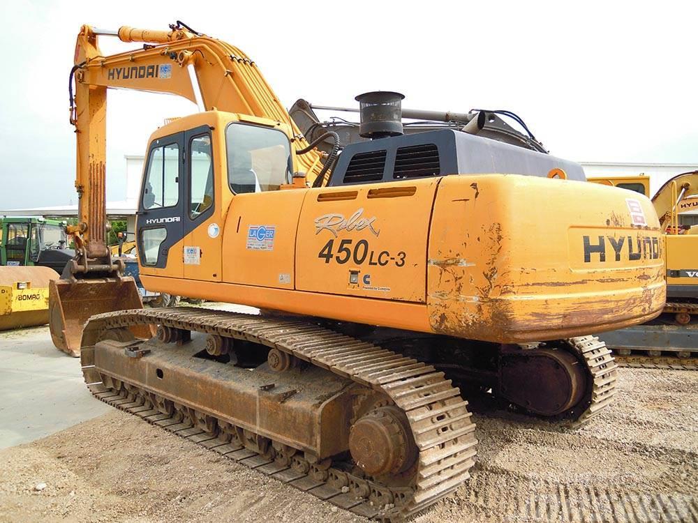 Hyundai R450LC-3 履帶式 挖土機/掘鑿機/挖掘機