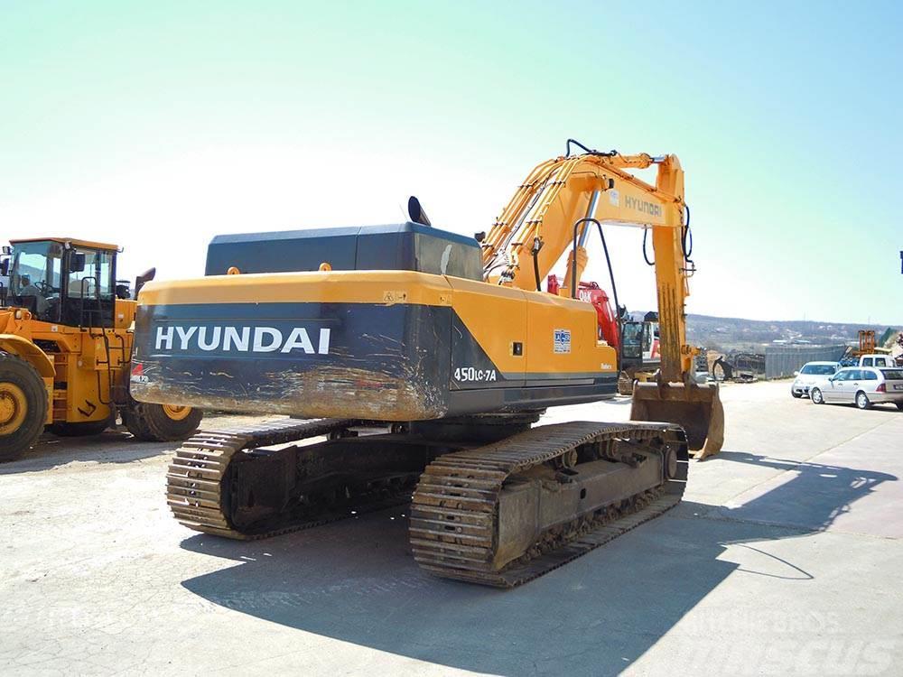 Hyundai R450LC-7A 履帶式 挖土機/掘鑿機/挖掘機
