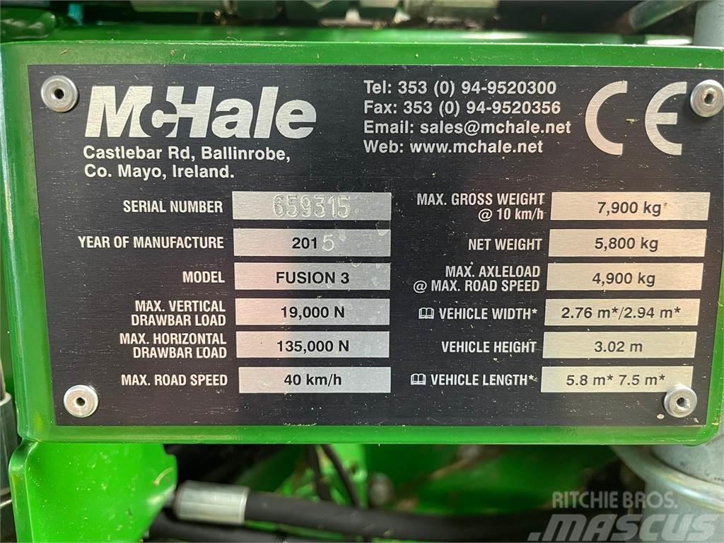 McHale Fusion 3 Pers Wikkel Combinatie 聯合收穫機