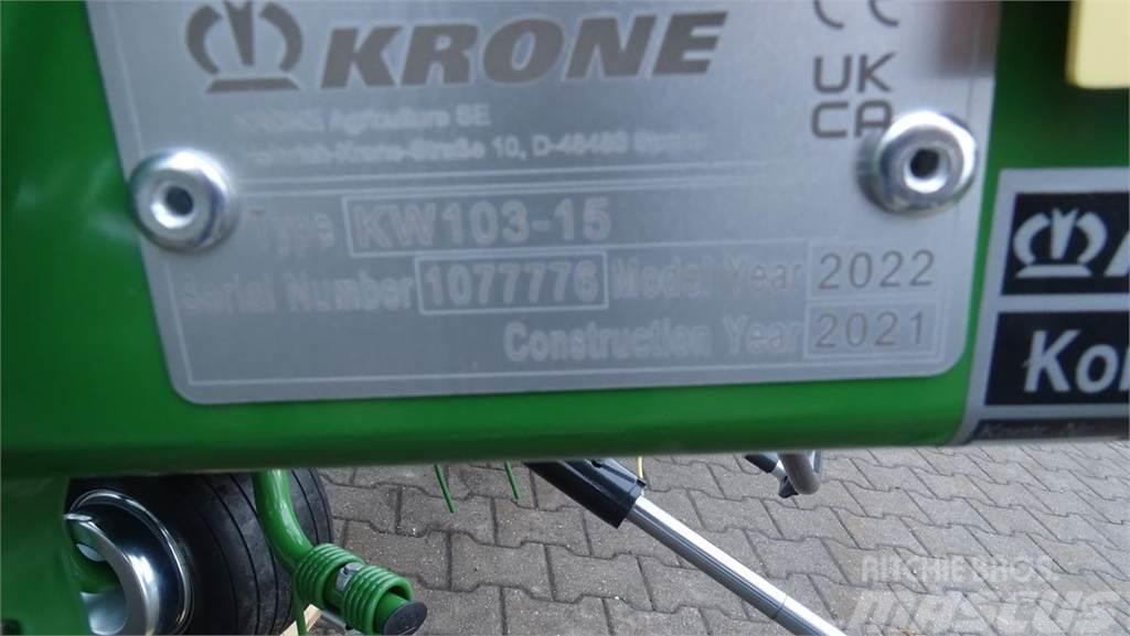Krone Vendro 1020 耙與翻草機