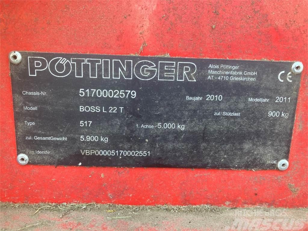 Pöttinger Boss 22LT 自裝式拖車