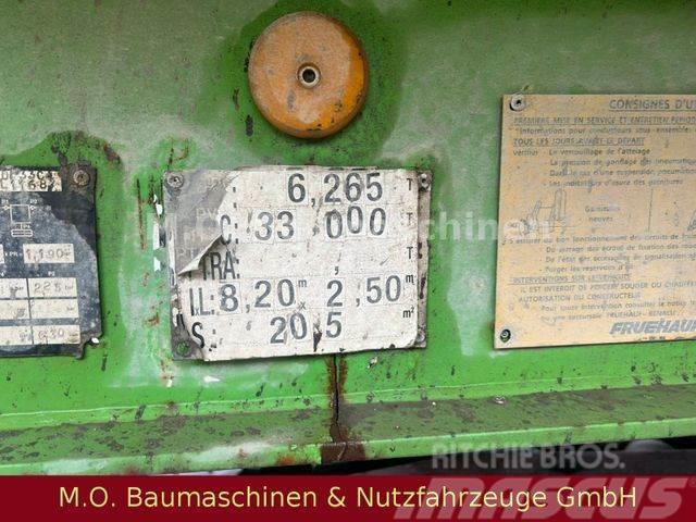 Fruehauf DF 33 C / 2 Achser / Blatt / 33 t 傾卸式半拖車