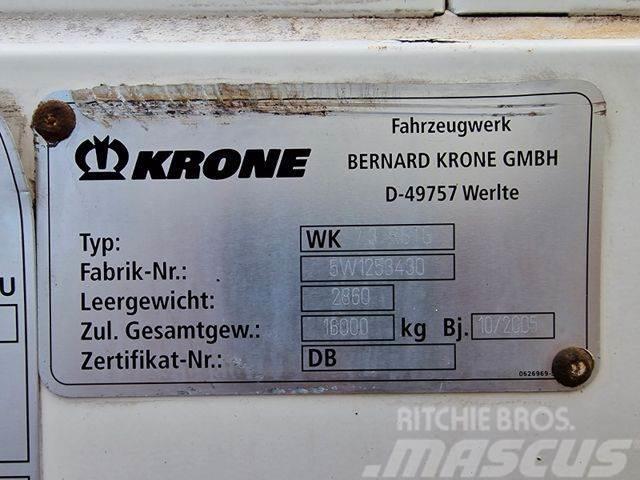 Krone WK 7.3 RSTG / Textil / Koffer / Rolltor 平台