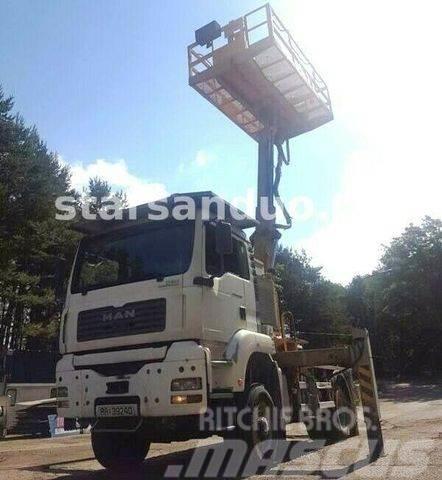 MAN TGA 18.310 4x4 AMV Platform 360 1000kg 卡車裝載高空作業車