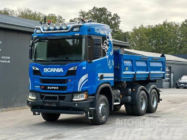 Scania R500 XT 6x6 Meiler Bordmatik 傾卸式卡車