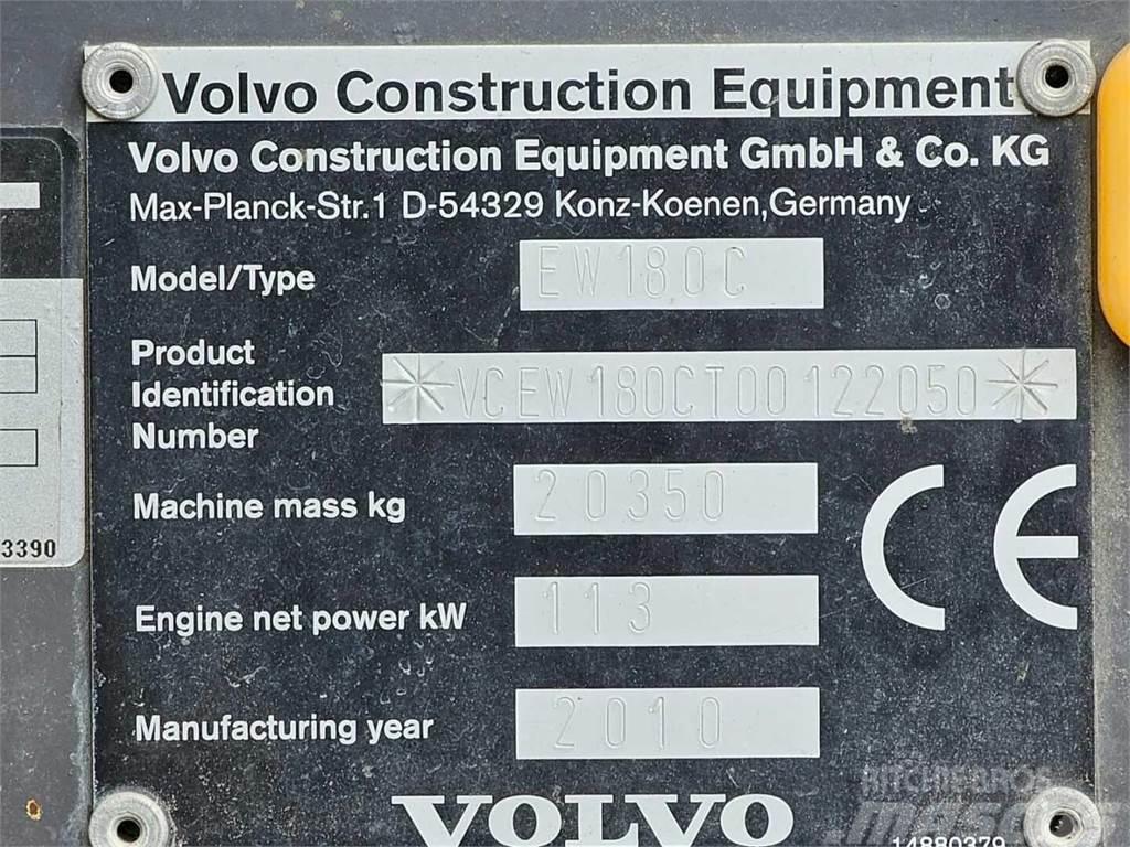 Volvo EW 180 C 旋轉式挖土機/掘鑿機/挖掘機
