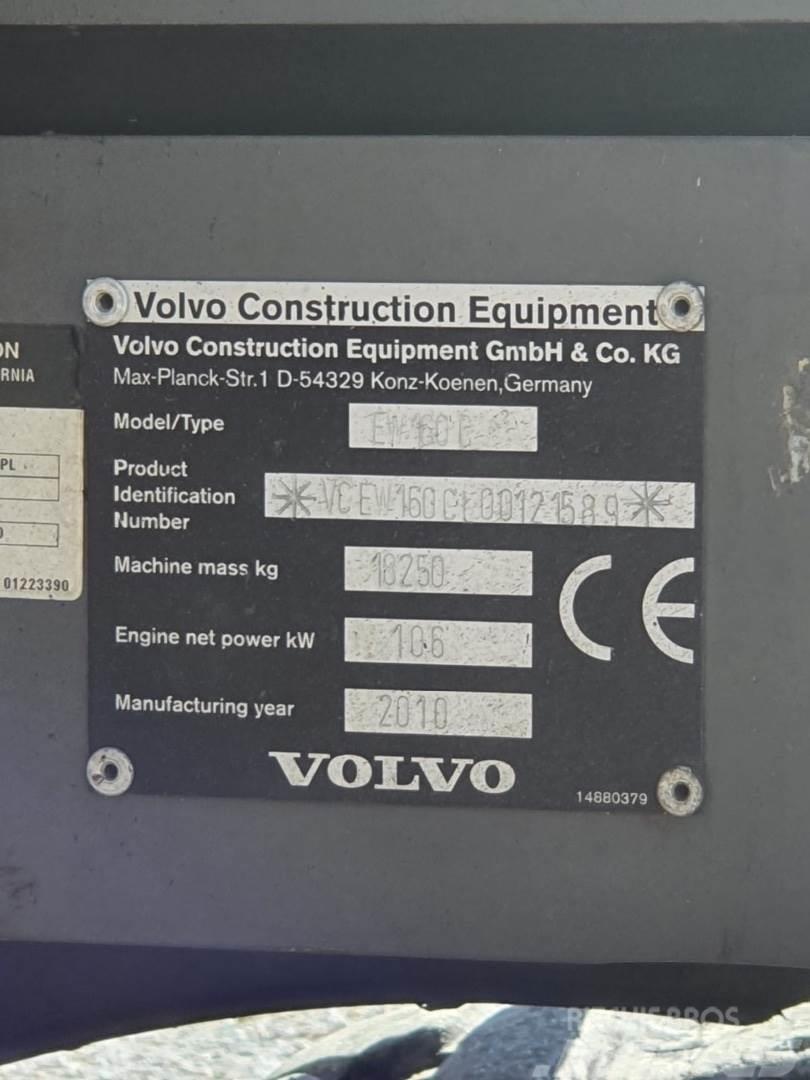 Volvo EW160C 旋轉式挖土機/掘鑿機/挖掘機
