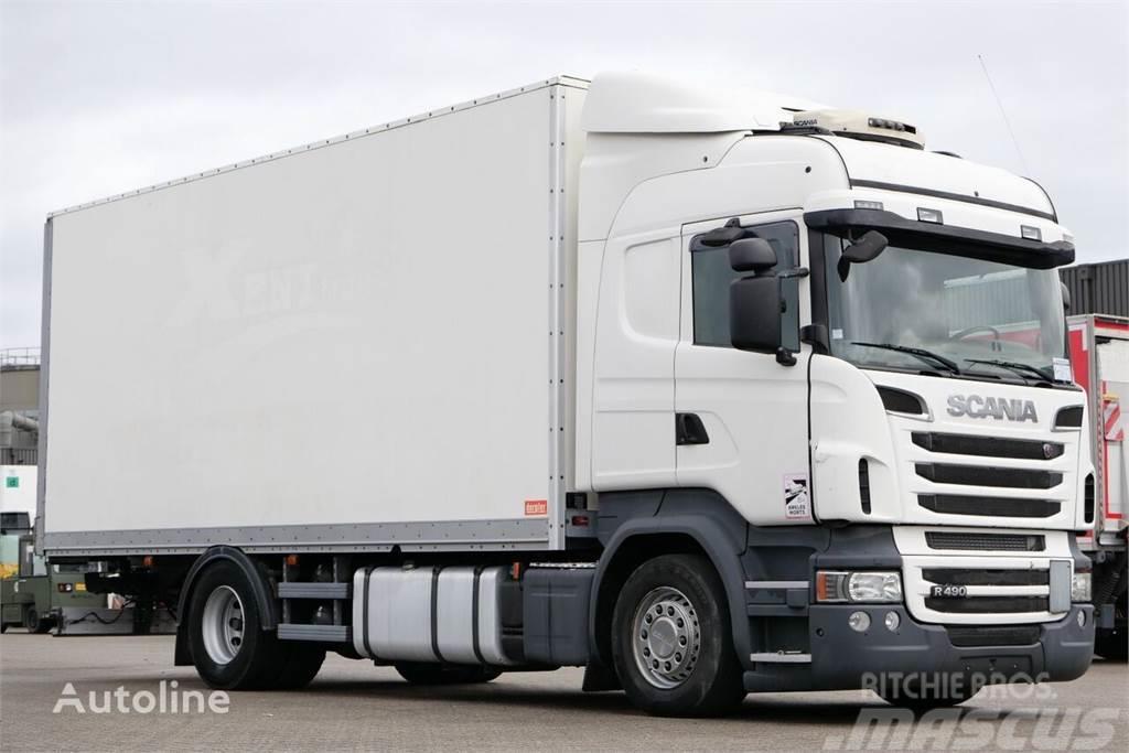 Scania R490 貨箱式卡車