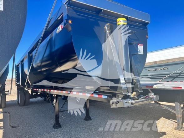 CPS SCRAP TRAILER, 60 CU YDS, 76 SIDES, BARN DOOR GAT 傾卸式拖車