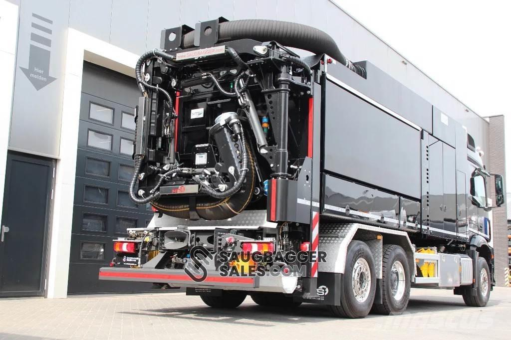 Mercedes-Benz Arocs 2551 MTS DINO 8 Suction Excavator 組合/真空油槽車