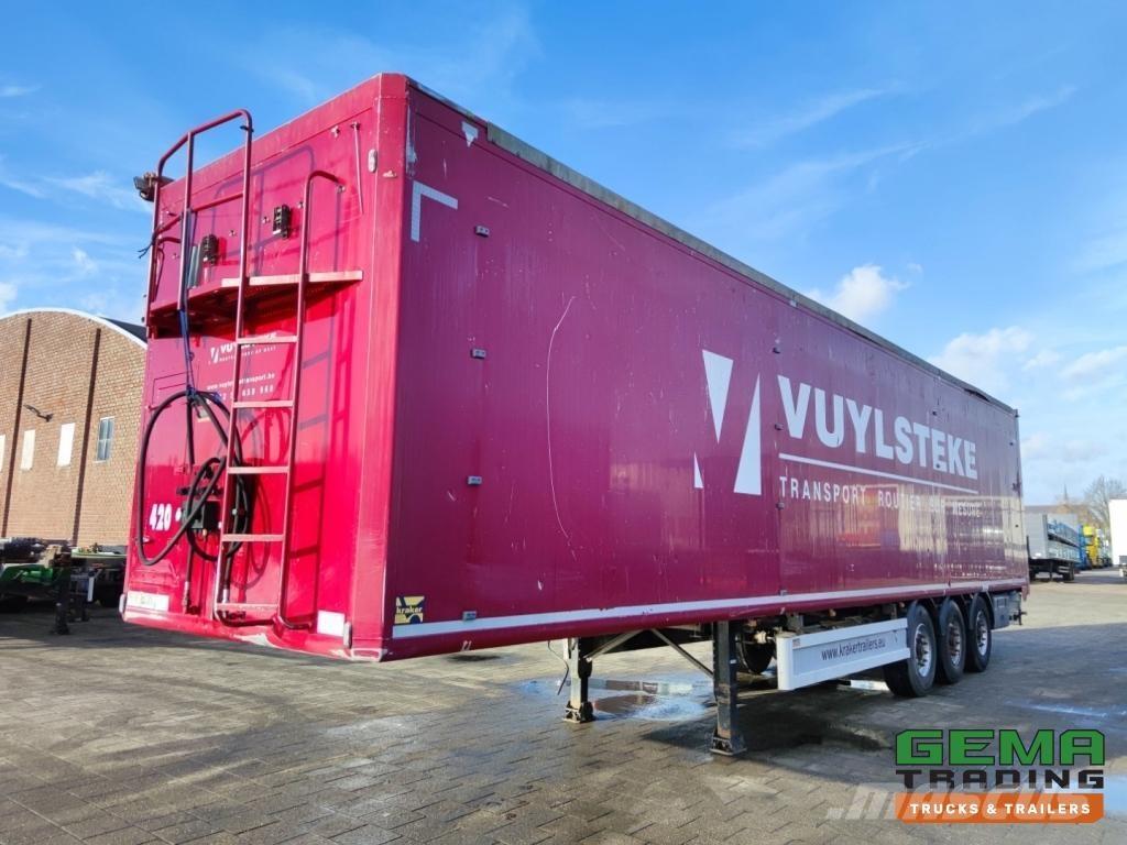 Kraker CF-Z 200ZL 92m³ 10mm 3-Assen BPW Disc Brakes - Gal 自裝卸半拖車