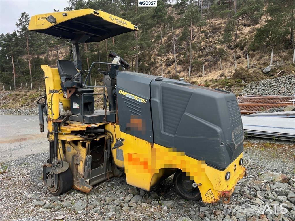 Bomag BM600/15 Asphalt milling machine. WATCH VIDEO 瀝青冷銑刨機/銑床