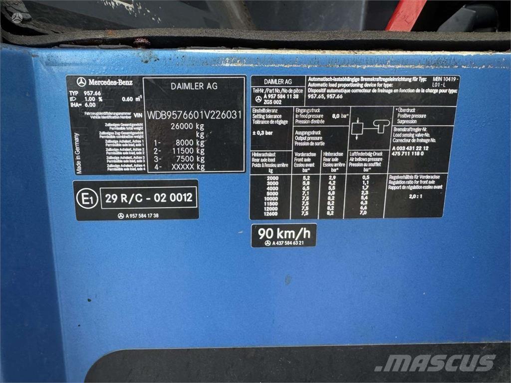 Mercedes-Benz ECONIC 2629 EEV 商用底盤車