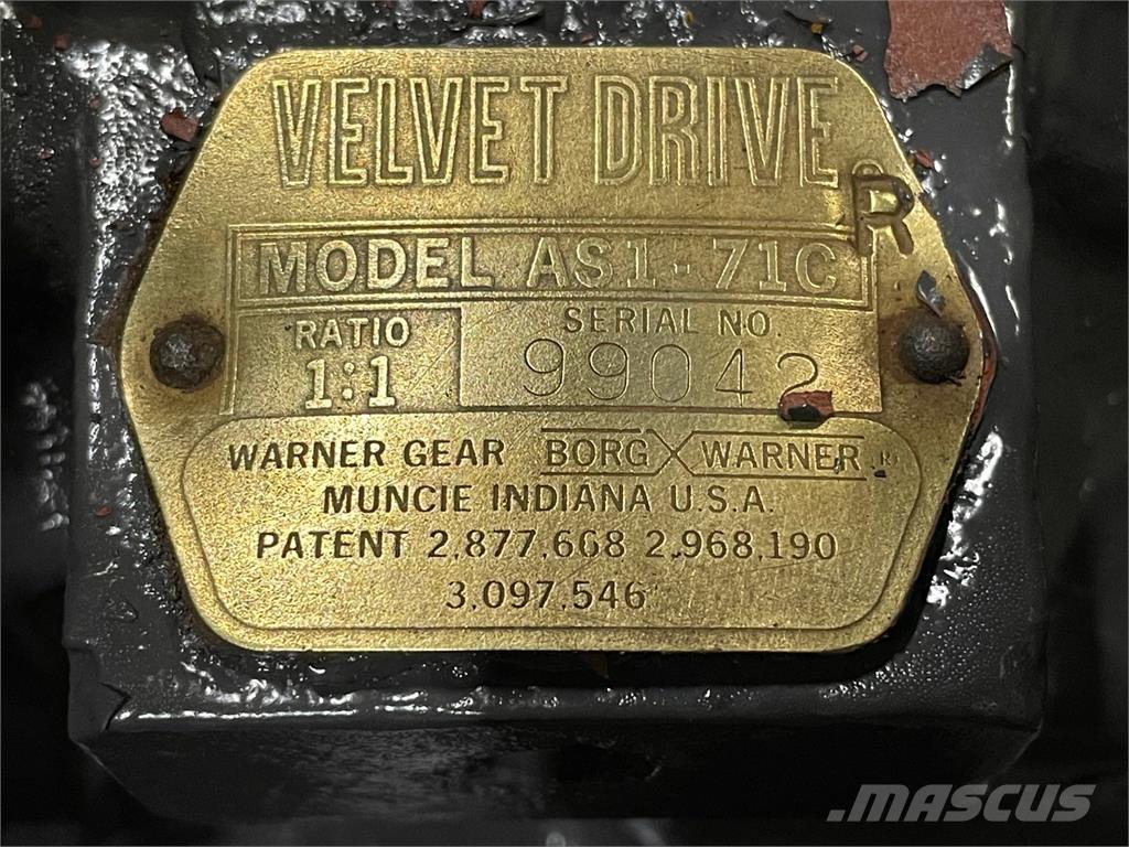 Borg Warner marine gear Type AS1-71CR 齒輪箱