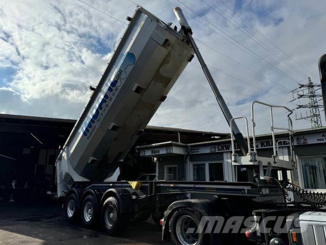 Meierling Kippmulde Stahl/Alu 3 Achsen Liftachse German 傾卸式半拖車