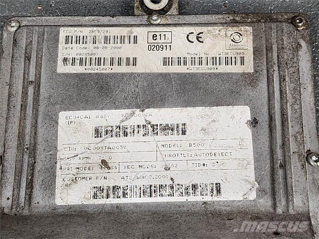 Allison B500 電子設備