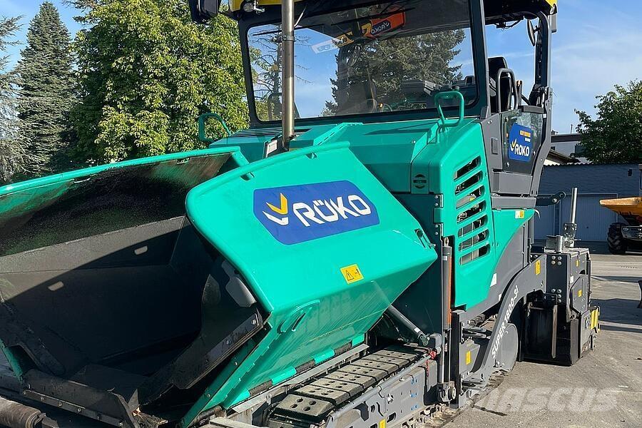 Vögele Super 1800-3i AB 600-3 TV 瀝青攤舖機/鋪路機