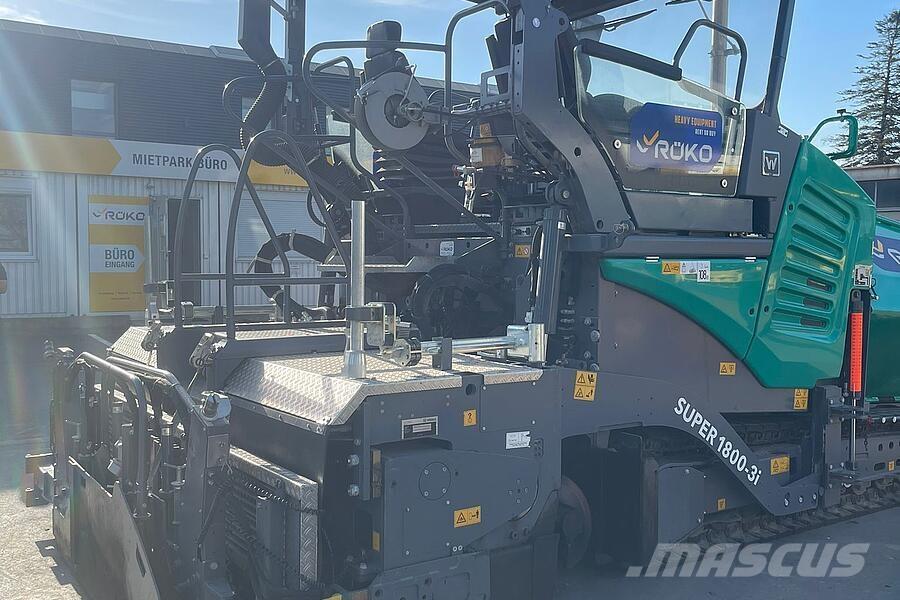 Vögele Super 1800-3i AB 600-3 TV 瀝青攤舖機/鋪路機